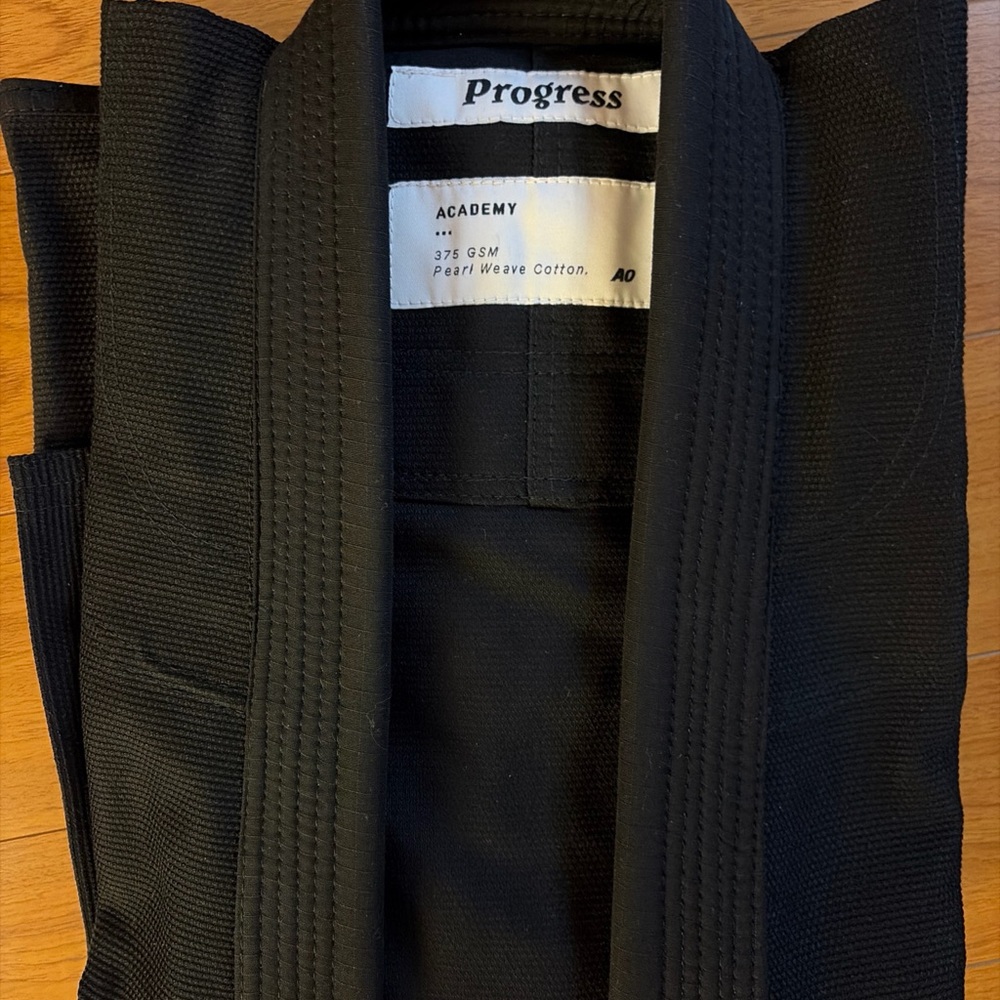 Progress Featherlight Competition Gi Black Size Ao - image 1